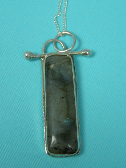 handcrafted designer labradorite pendant necklace