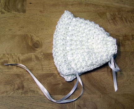 handmade baby girl crochet hat