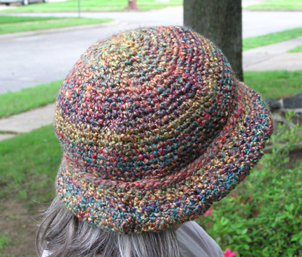 handcrafted crocheted hat