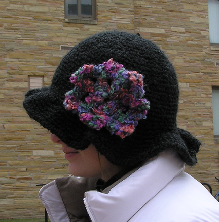 hand made crochet hat