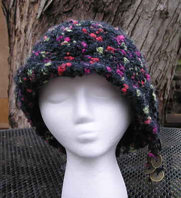 custom boucle aussie crochet hat