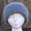 custom basic brim crochet hat