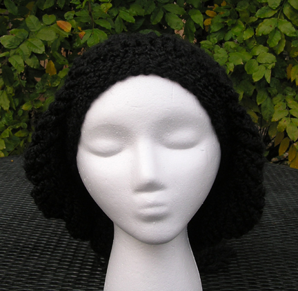 Eleanor Snood Style Crocheted Hat