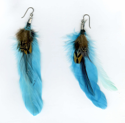 hypoallergenic feather Earrings