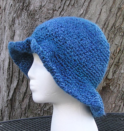 Flppy Brim Crochet Hat