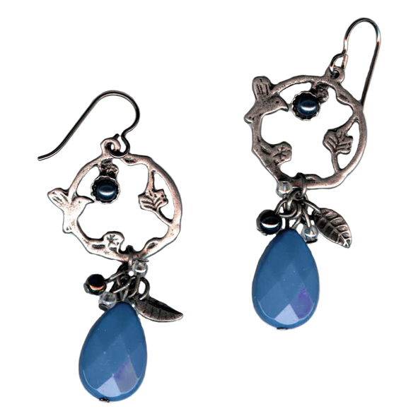 Dangle Hypoallergenic earrings with titanium earwires