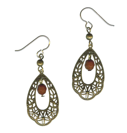 hypoallergenic filigreel earrings