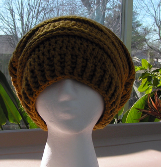 custom slouchy crochet hat