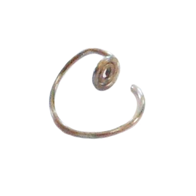 titanium mini hoop sleeper earrings