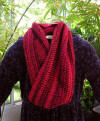 Crocheted Mobius Scarf