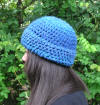 basic brim crochet hat