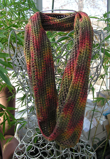custom bamboo silk infinity scarf