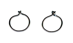 niobium mini hoops
