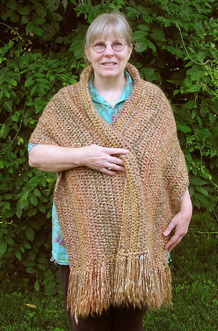 crochet prayer shawl