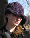 Purple Flamboyant Aussie Crochet Hat