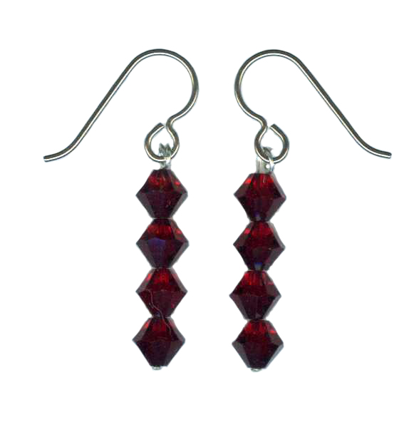 Swarovski crystal  Hypoallergenic Earrings