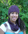 Gypsy ribbon crochet hat