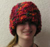 Boucle hand made crocheted hat
